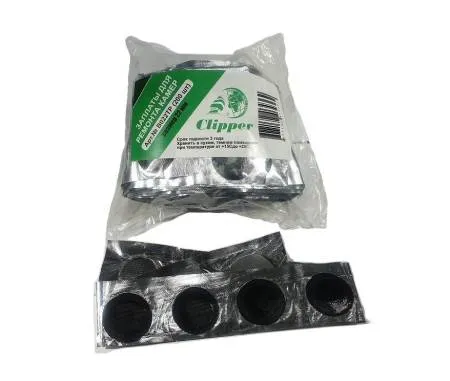 Набор заплат для ремонта камер на фольге (в пакете) 22 мм, 200 шт Clipper