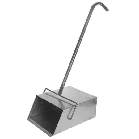 картинка Совок-ловушка для мусора без крышки с цельнометаллической ручкой