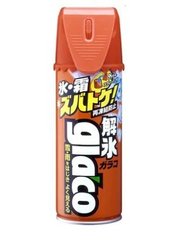 картинка Размораживатель для стёкол автомобиля с гидрофобным эффектом Glaco Deicer W-Edge Soft99, 330 мл, 04164 