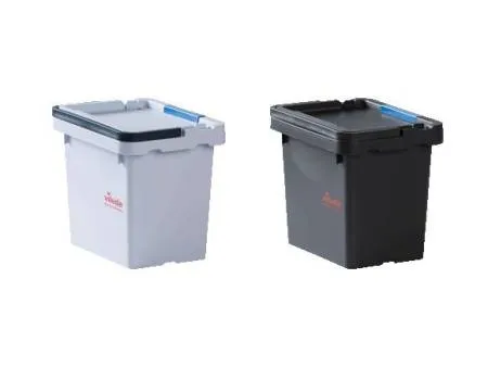 Контейнер для мопов Большой для Ориго 2 с 2 синими клипсами цветового кодирования, цвет серо-голубой, Vileda Professional