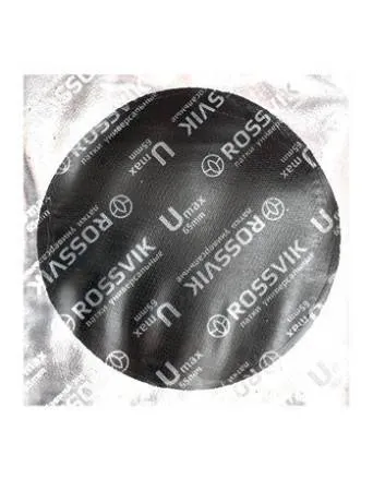 картинка Латка (заплата) универсальная для горячей и холодной вулканизации, Umax, 65 мм, 50 шт, Rossvik 