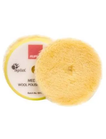 картинка Круг полировальный из овчины среднежесткий 50/65 мм, жёлтый для iBrid Rupes 9.BW70М 