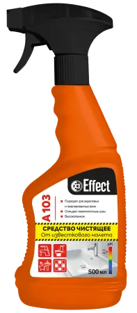 картинка Средство для мытья сантехники генеральная уборка A 103 (ALFA 103, 13114) триггер 500 мл EFFECT 