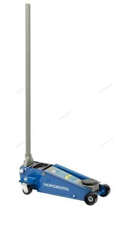 картинка Домкрат подкатной N32030, грузоподъемность 3 тонны, с резиновой насадкой, NORDBERG 
