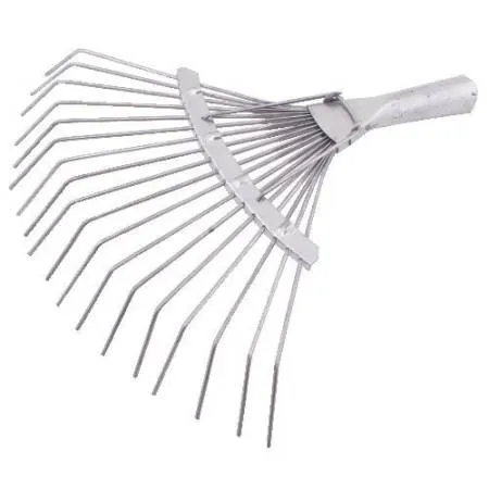 Грабли 20 зубьев веерные, проволочные, оцинкованные