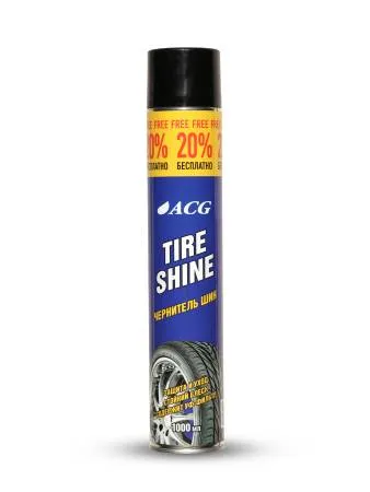 картинка Чернитель шин TIRE SHINE 750 мл ACG  средство для шин