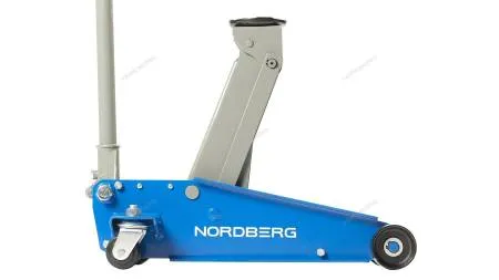 картинка Домкрат подкатной N32030, грузоподъемность 3 тонны, с резиновой насадкой, NORDBERG 
