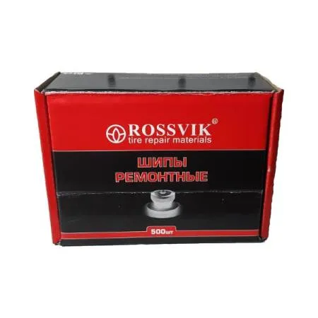 Шип ремонтный P12-8 NEW уп/500 шт. (красная пачка) Rossvik