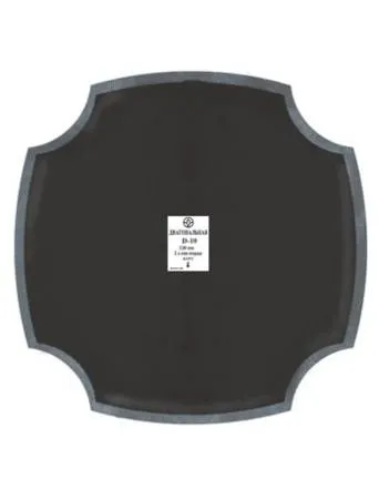 картинка Пластырь (заплата) диагональный D-10 термо, 450 мм, 8 слоёв корда, упаковка 3 шт, Rossvik 