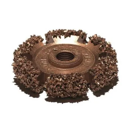 Абразив-круг с резьбой для пневмодрели 50х13 мм, зерно 36, Clipper