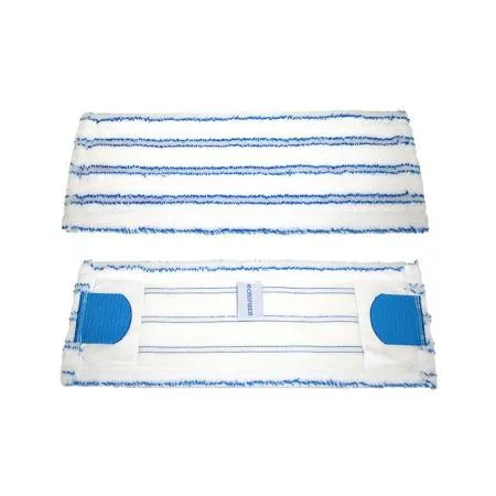 картинка МОП ACG плоский "Микрофибра" мягкий абразив 40 см., карман + ушки 