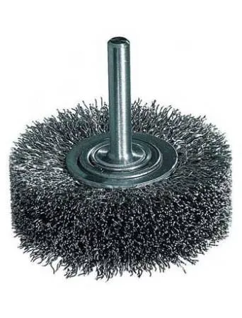 Щетка стальная, насадка на дрель, диаметр 60мм. Tip-top 595 0076