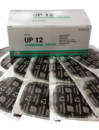 картинка Пластырь (заплата) универсальный для горячей и холодной вулканизации, UP12, 63х63 мм, усиленный резиновый слой, 30 шт, 512 5120, Rema Tip Top 