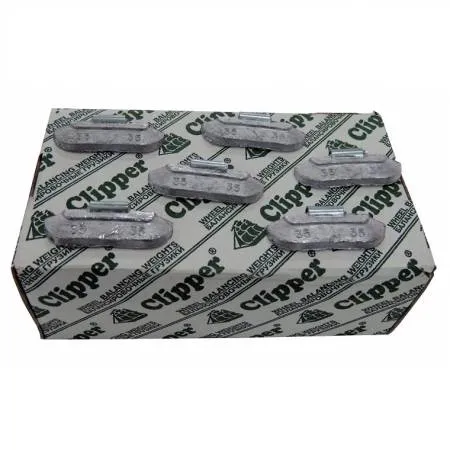 картинка Шиномонтажные набивные грузики для балансировки стальных дисков колёс 35 гр. 0235 Clipper 