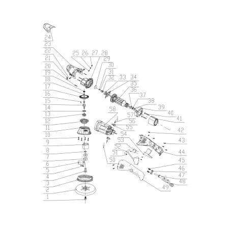 картинка Машинка полировальная эксцентриковая Au-061501150B21, AuTech 