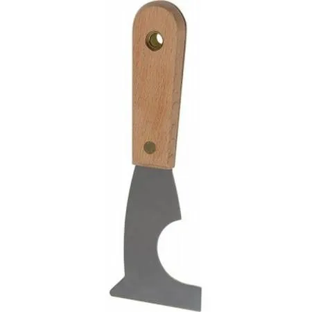 картинка Шпатель-скребок 63 мм деревянная ручка