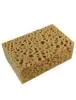 картинка CaS 20 Car Sponge Губка ACG крупнопористая коричневая для мойки автомобиля  200х120х70 мм 