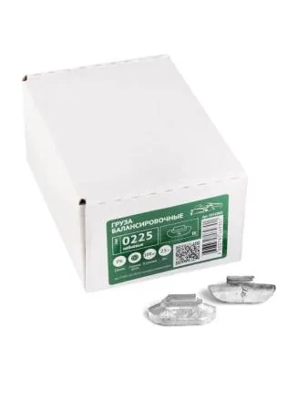 картинка 0225 Груза набивные балансировочные свинцовые для стальных дисков 25 г (уп. 100 шт), ACG 