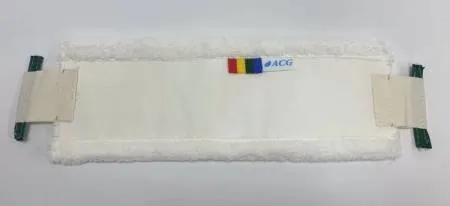 картинка Насадка для швабры МОП плоский Микрофибра 42х14см. крепление ушки под Veleda 