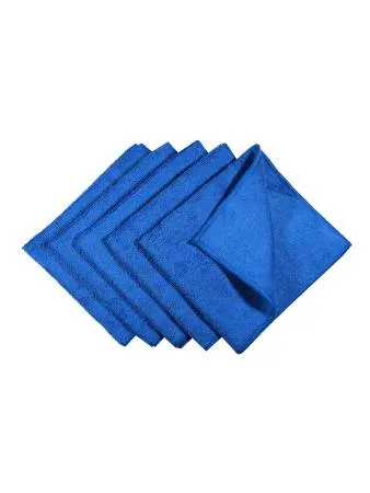 Микрофибра ACG 35*40см 320гр/м2 голубая (5шт. в уп.)