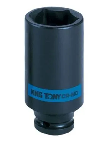 картинка Головка торцевая ударная глубокая шестигранная 1/2", 19 мм, KING TONY 443519M 