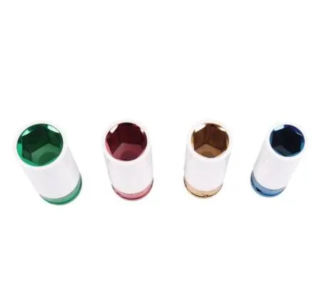 картинка Набор торцевых головок, квадрат 1/2 - 17, 19, 21, 22 мм (в пластике) (4 шт/упаковка) 