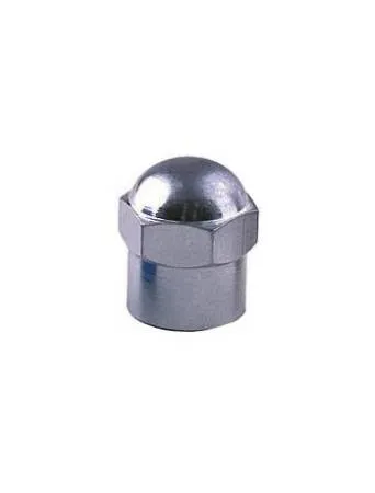 Колпачки для колёсного вентиля хромированные  08-1005 Clipper, 100 штук упаковка 