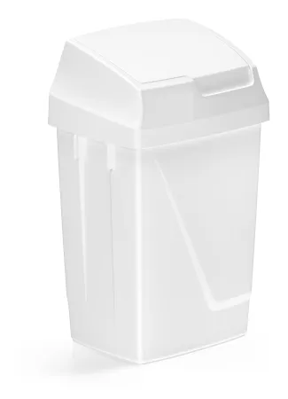 Ведро ACG 50 л., с плавающей крышкой, белое