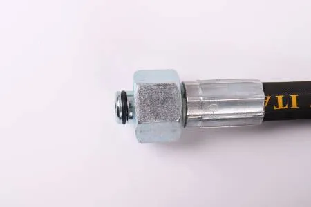 картинка Шланг для АВД 2х оплёточный. Гайка - штуцер 11мм. длина 10м. 