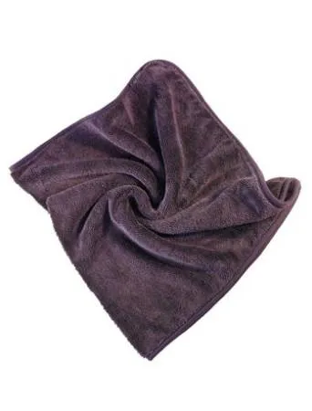 Полотенце микрофибровое для сушки автомобиля пурпурное 50x80см. 600 гр/м2 Autech Au-249