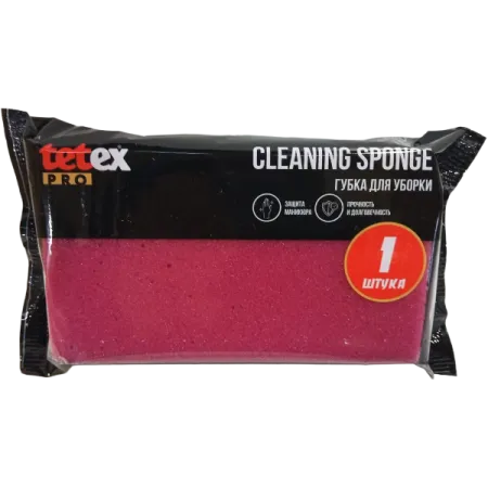 Губка Tetex Pro 90 x150мм с абразивом