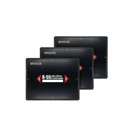 Пластырь радиальный R-55 (термо), 260x330 миллиметров, 5 слоев, Rossvik