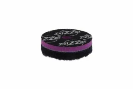 картинка полировальные Круг полировальный меховой (ворс 15 мм) "Doodle" Wool-Pad черный 80/25/80 ZviZZer из шерсти