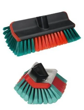 Щётка для мойки фур и автобусов, с подачей воды, 28x15x9 см, мягкая, черная, VIKAN