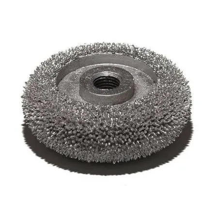 Абразив-круг с резьбой для пневмодрели 50х20 мм, зерно 390, Clipper