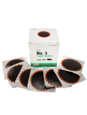 картинка Заплата (латка) камерная, для холодной вулканизации, №3, с красным обрамлением54 мм, круглая с двойным зубчатым краем, 30 шт, 500 0067, Rema Tip Top 