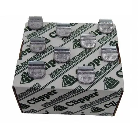 картинка Шиномонтажные набивные грузики для балансировки стальных дисков колёс 10 гр. 0210 Clipper 