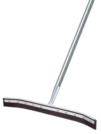 Сгон для пола ACG 75 см. стальной с рукояткой изогнутый резина двойная пористая