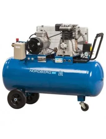 картинка Компрессор поршневой с ременным приводом 100л. ECO NCE100/400 NORDBERG 