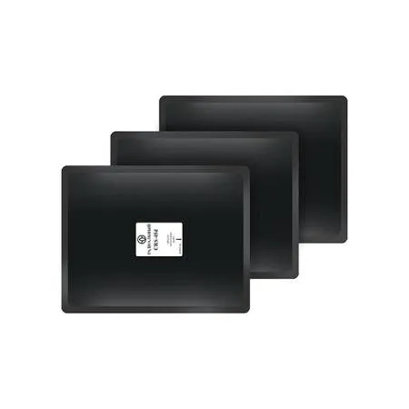 Пластырь металлокордовый CRS-45 d (термо), 180x230 миллиметров, 10 штук, Rossvik