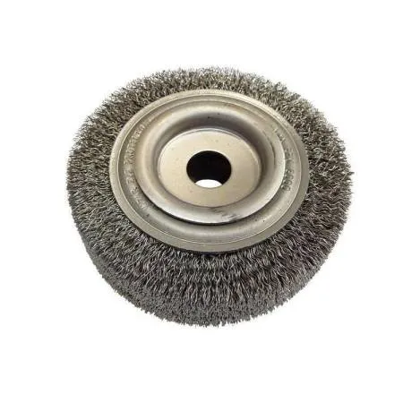 Щетка круглая, стальная, цилиндрическая, D=100 мм, W=25 мм, REMA TIP-TOP