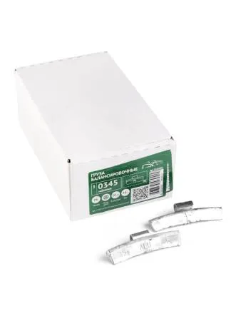 картинка 0345 Груза набивные балансировочные свинцовые для литых дисков 45 г (уп. 50 шт), ACG 