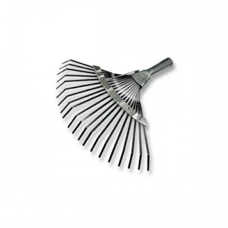 Грабли 18 зубьев веерные, пластинчатые, оцинкованные