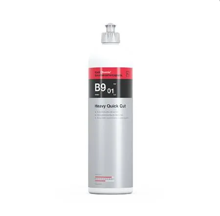 Паста полировальная абразивная высокоэффективная  Heavy Quick Cut B9.01, 1л, KochChemie, 1/1