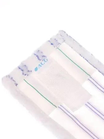 картинка МОП ACG плоский "Микрофибра" мягкий абразив 40 см., карман + ушки 