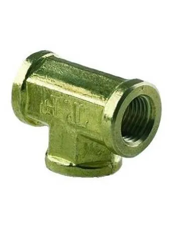 картинка Тройник для пневмосистем, внутренняя резьба 1/4 Clipper T01 