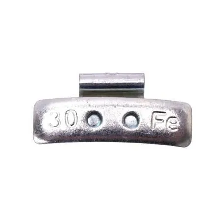 картинка 0230 FeD Груза набивные стальные для стальных дисков 30 г (уп. 100 шт), LUXOR 