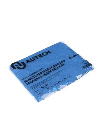 Полотенце микрофибровое WAFFLE CLEANING TOWEL 50x80 см 330 гр/м2 для сушки авто, Autech