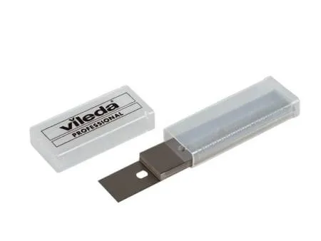 Лезвие к скребку для окон 10x5 см 5 г Эволюшн, высокой прочности, 25 штук/ упак., Vileda Profession