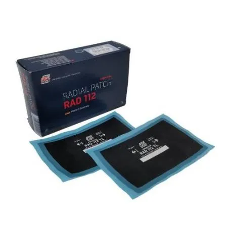 Набор пластырей кордовых для ремонта радиальных шин 112TL RAD 112 (упаковка 10шт.) 115х70мм /1 слой корда 502 1120 Rema Tip-top